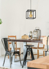Lampa wisząca Lucide RUBEN 00424/01/30 czarny/złoty