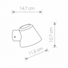 Lampa SOUL graphite 9555 Nowodvorski Lighting