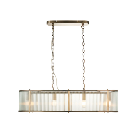 Lampa wisząca Endon Lighting Ridgeton 110945 mosiądz