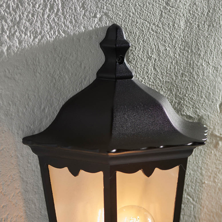 Kinkiet zewnętrzny Endon Lighting Burford 76547 czarny