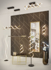 Lampa podłogowa Trio 441810208 złoty
