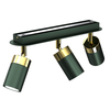 Milagro Lampa sufitowa JOKER GREEN/GOLD 3xGU10 MLP7719 ZIELONY / ZŁOTY