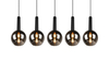 Lampa wisząca Trio 310300532 czarny