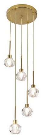 Lampa wisząca Rabalux Kassia 5396 złoty