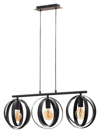 Lampa wisząca Rabalux Cortado 5361 czarny