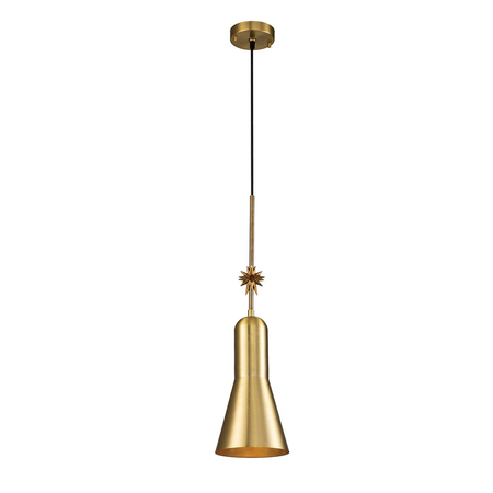 Lampa wisząca Elstead Lighting Etoile mosiądz ETOILE-P-M-AB