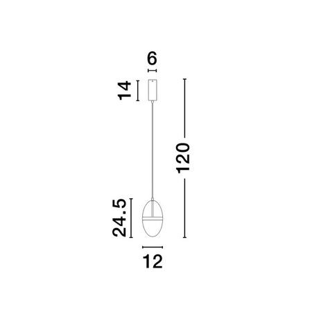 Lampa wisząca Luces Exclusivas LE44330 złoty i odcienie złota