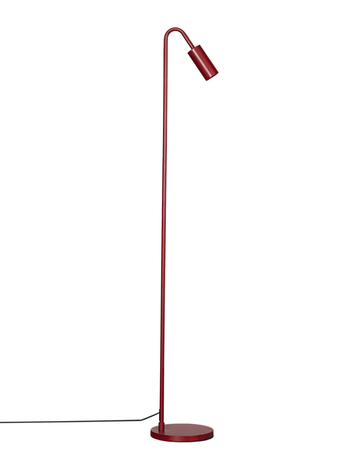 Lampa podłogowa Curve By Rydens 4100950-1002 bordowy