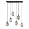 Lampa wisząca ASTRAL 6 Emibig 1266/6 czarny