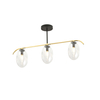 Lampa sufitowa FINES 3 Emibig 1279/3 czarny/złoty