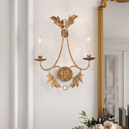 Kinkiet Elstead Lighting Sweet Olive złoty FB-SWEET-OLIVE2