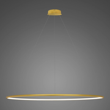 Lampa wisząca Ledowe Okręgi No.1 150cm 2700k złota Dali