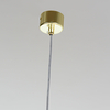 Lampa wisząca Lungo 1xG9 złota LP-894/1P GD