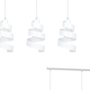 Lampa wisząca SAGA 3 WHITE Emibig 351/3 biały
