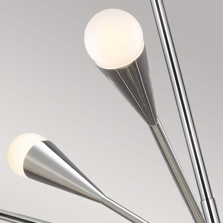 Żyrandol Elstead Lighting Jax szary FE-JAX10-PN