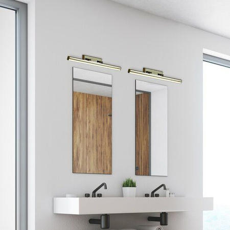 Lampa łazienkowa Rabalux Silas 5729 brąz