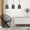 Lampa wisząca BOLERO 3 BLACK Emibig 442/3 czarny
