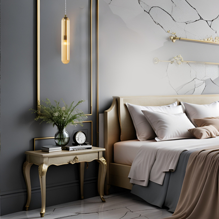 Milagro Lampa wisząca PAX GOLD 1xG9 ML0338 ZŁOTY