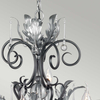 Żyrandol Elstead Lighting Amarilli patyna AML10-BLK-SILVER