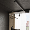 Sollux Lighting Żyrandol PICCOLO 3 czarny SL.0856