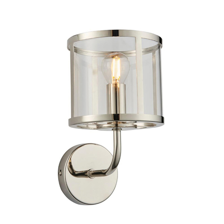 Kinkiet Endon Lighting Hopton 106003 nikiel
