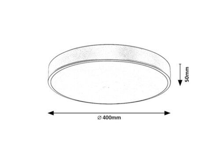 Lampa sufitowa Rabalux Tesia 71037 złoty
