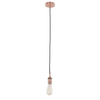 Lampa wisząca Italux Atrium DS-M-036 RED COPPER Czerwona miedź