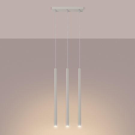 Sollux Lighting Lampa wisząca PASTELO 3 biała SL.0466