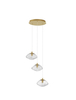 Lampa wisząca Luces Exclusivas NAYARIT złoty LE42900