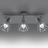 Sollux Lighting Plafon ARTEMIS 3 czarny SL.1107
