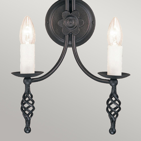 Kinkiet Elstead Lighting Belfry czarny BY2-BLACK