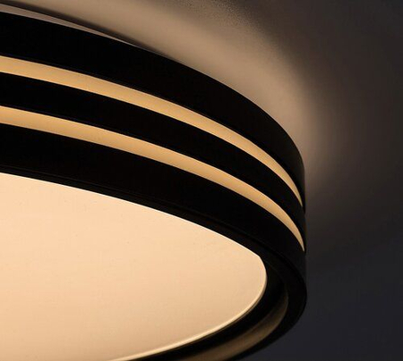 Lampa sufitowa Rabalux Epora 71118 czarny matowy