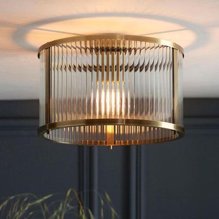 Endon Lighting Lampa sufitowa 106265 mosiądz