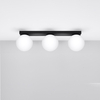 Sollux Lighting Plafon YOLI 3 czarny SL.1153