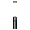 Lampa wisząca Linara - 1 źródło światła Quintiesse QN-LINARA-P-BK