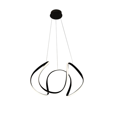 Milagro LAMPA WISZĄCA GLOBE BLACK 50W LED ML3808 CZARNY