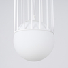 Sollux Lighting Lampa wisząca BRINA 1 biała SL.1331