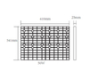 Zestaw solarny Greenie LED 50W - lampa LED, panel i bateria CW