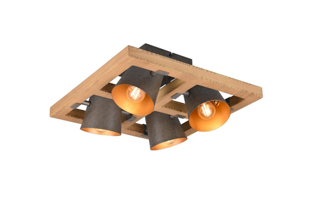 Lampa sufitowa Trio 601900467 srebrny