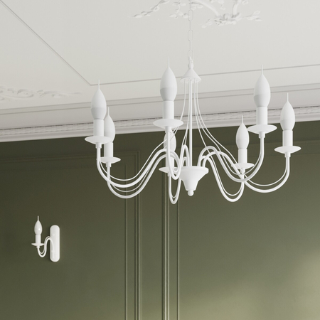 Sollux Lighting Żyrandol MINERWA 3 biały SL.0213