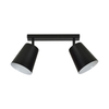 Lampa wisząca PRISM 2 BLACK / WHITE Emibig 385/2 biały/czarny