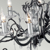 Żyrandol Elstead Lighting Amarilli patyna AML10-BLK-SILVER