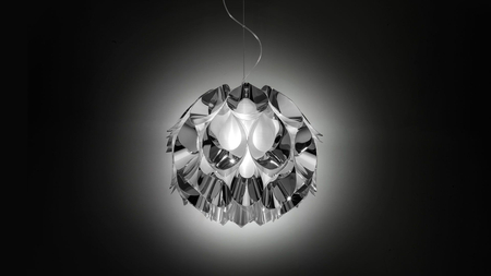 Lampa wisząca Slamp FLO85SOS0001PE000 Flora Small Pewter