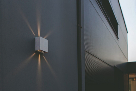 Kinkiet zewnętrzny Lutec GEMINI BEAM  5104003032 biały