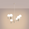 Sollux Lighting Żyrandol HALO 6 beżowy SL.1831
