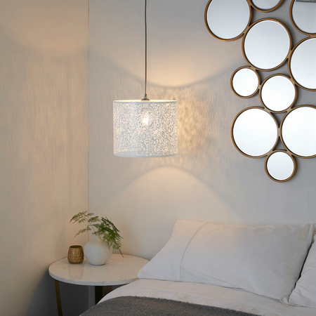 Lampa wisząca Endon Lighting Secret garden 61611 fioletowy