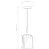 Lampa wisząca Astro Veo Pendant 180 1455005 Brązowy