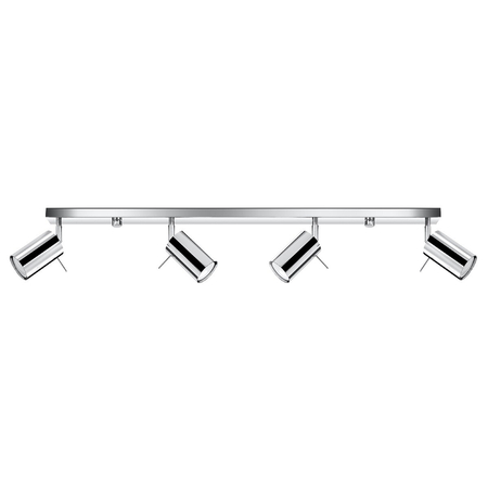 Sollux Lighting Plafon RING 4L czarny SL.0332