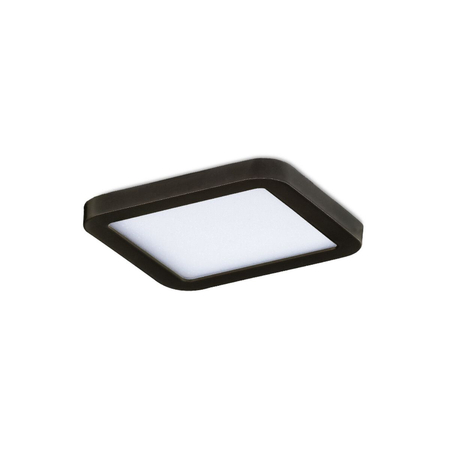 Oczko SLIM 9 SQUARE 3000K IP44 BLACK Azzardo AZ2833 black