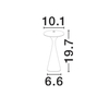 Lampa zewnętrzna Luces Exclusivas SEVINTO LE75271 czarny